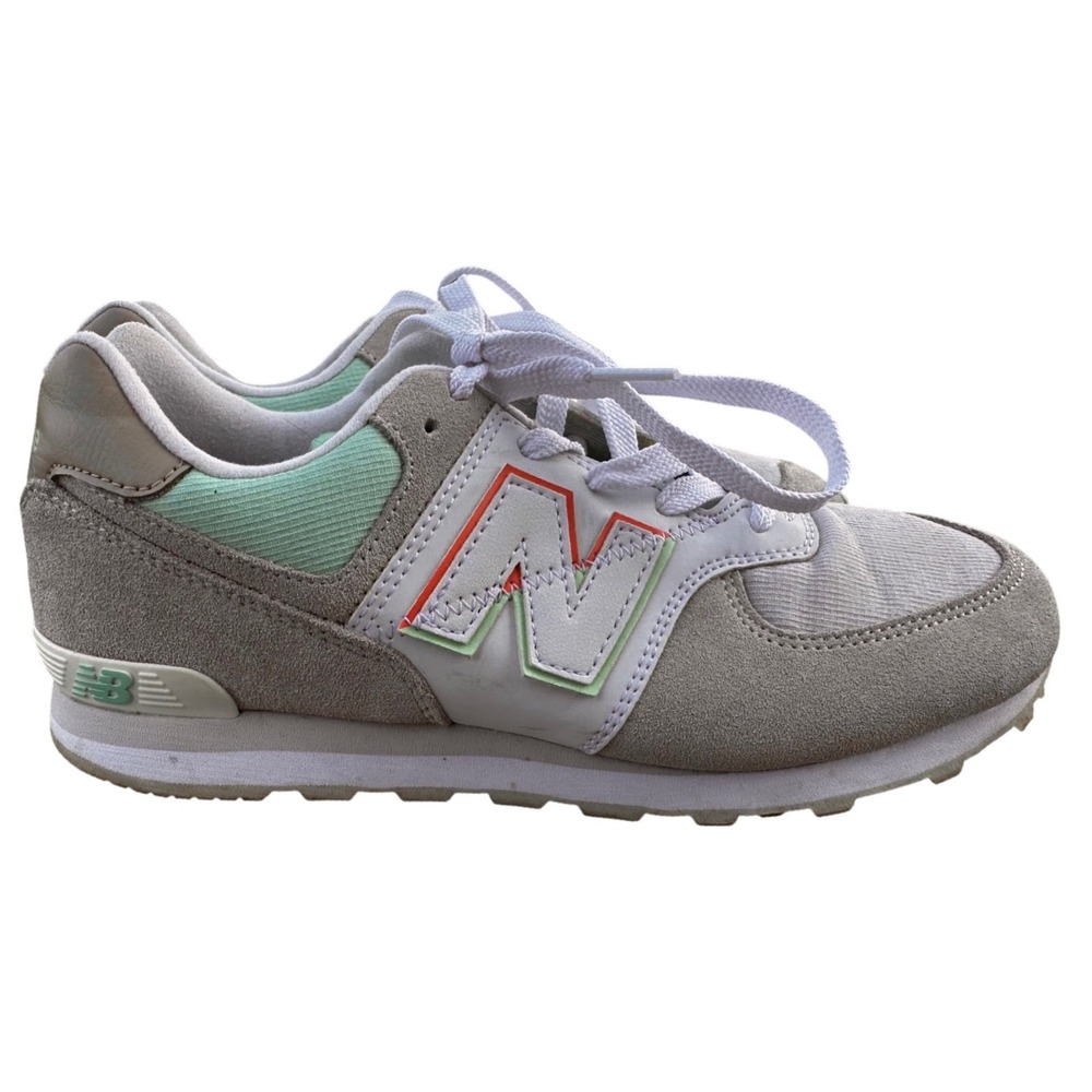 New Balance 574 Moonbeam Neo Mint Gray Green Sneakers GC574SCE Mens 5.5 Womens 7